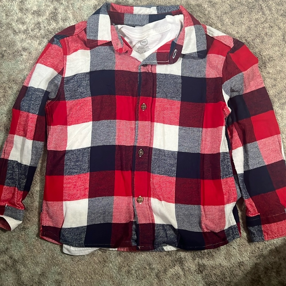 5T Jumping beans flannel